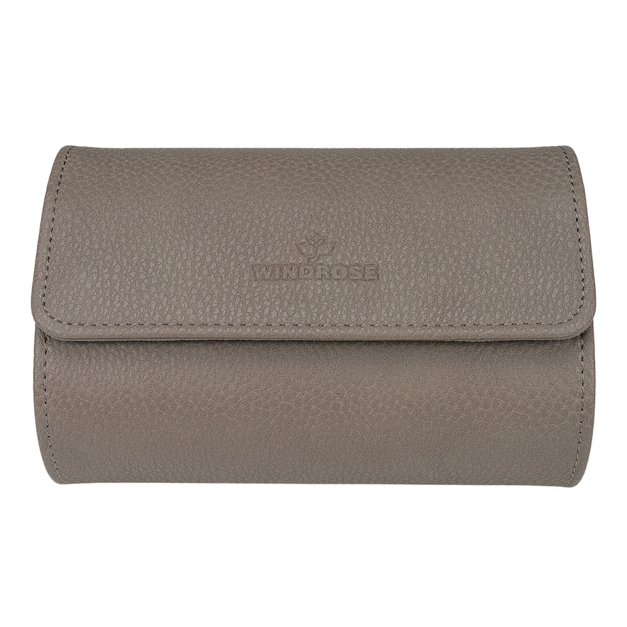 Windrose Uhrenbox 15 cm beige Grau Herren