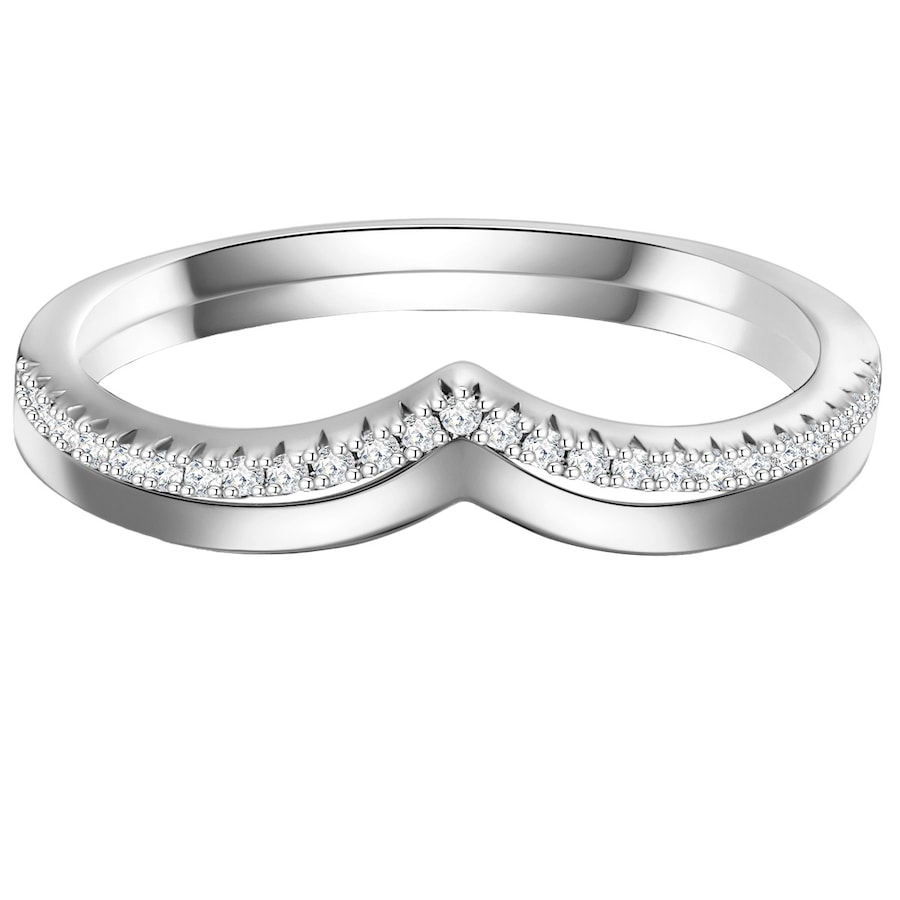 Glanzstücke München Ring Sterling Silber Zirkonia in 50 Damen