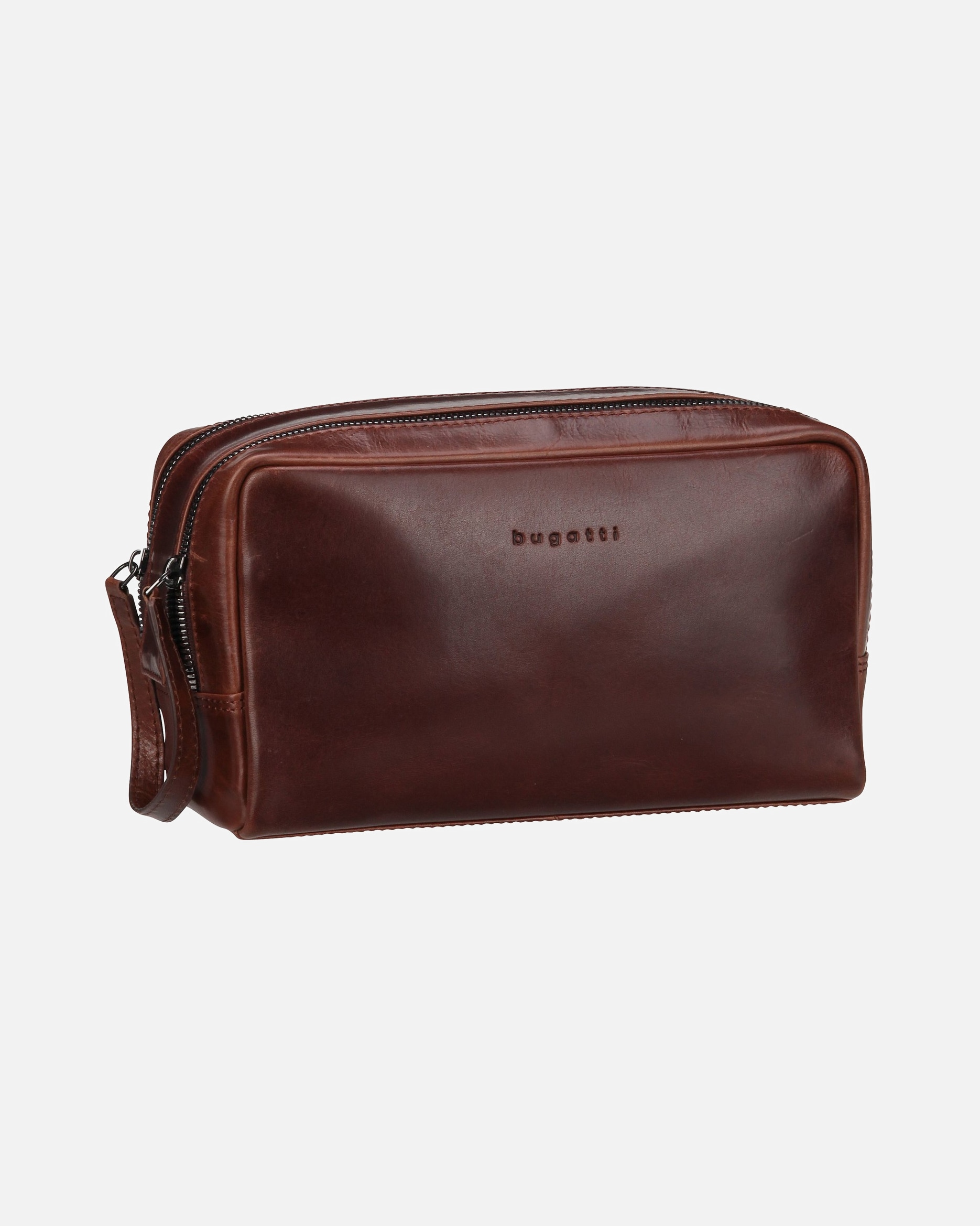 Kulturtasche für Männlich Bugatti Kulturbeutel Romano Braun