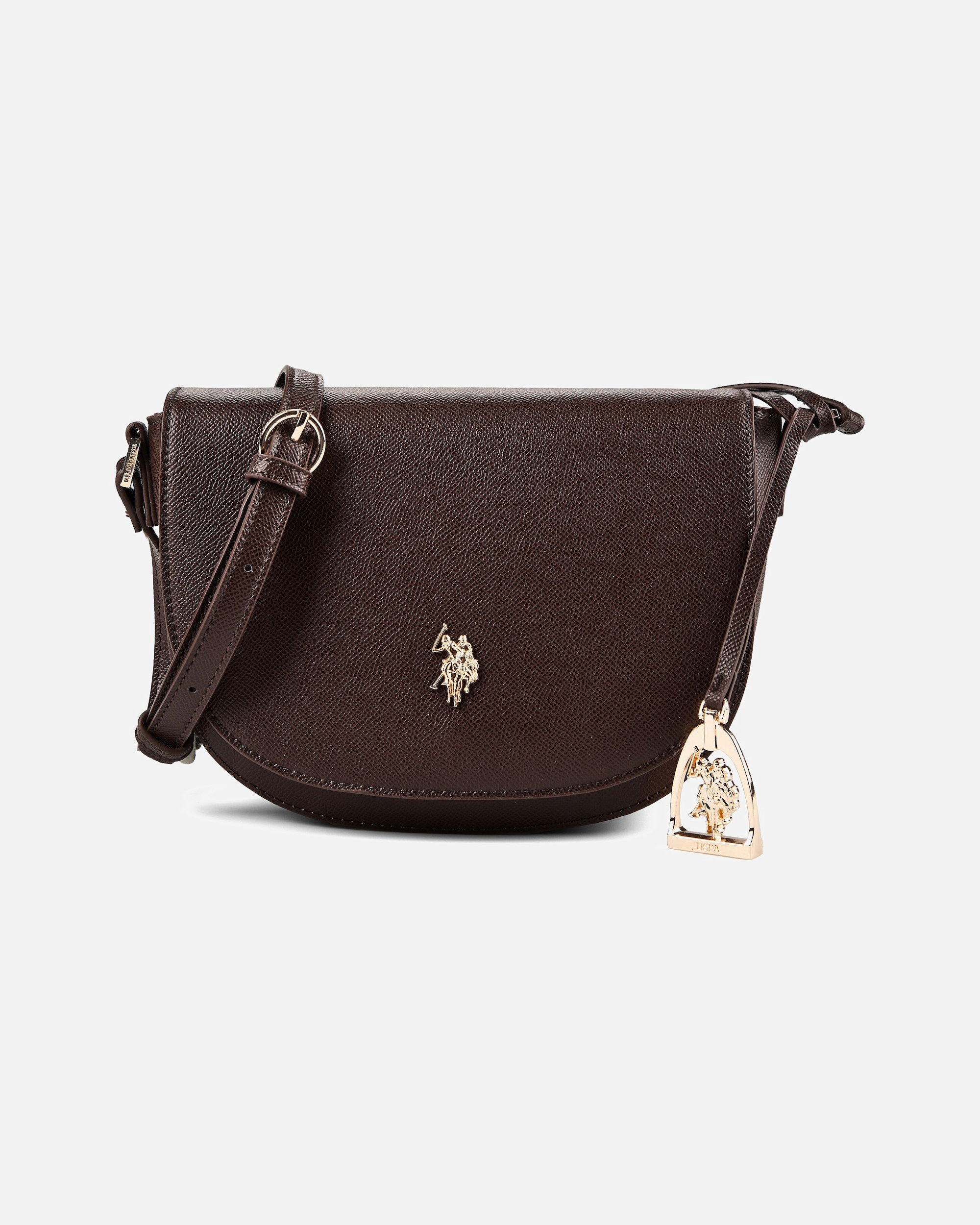 Tasche für Weiblich U.S. Polo Assn. Jones Umhängetasche dark brown