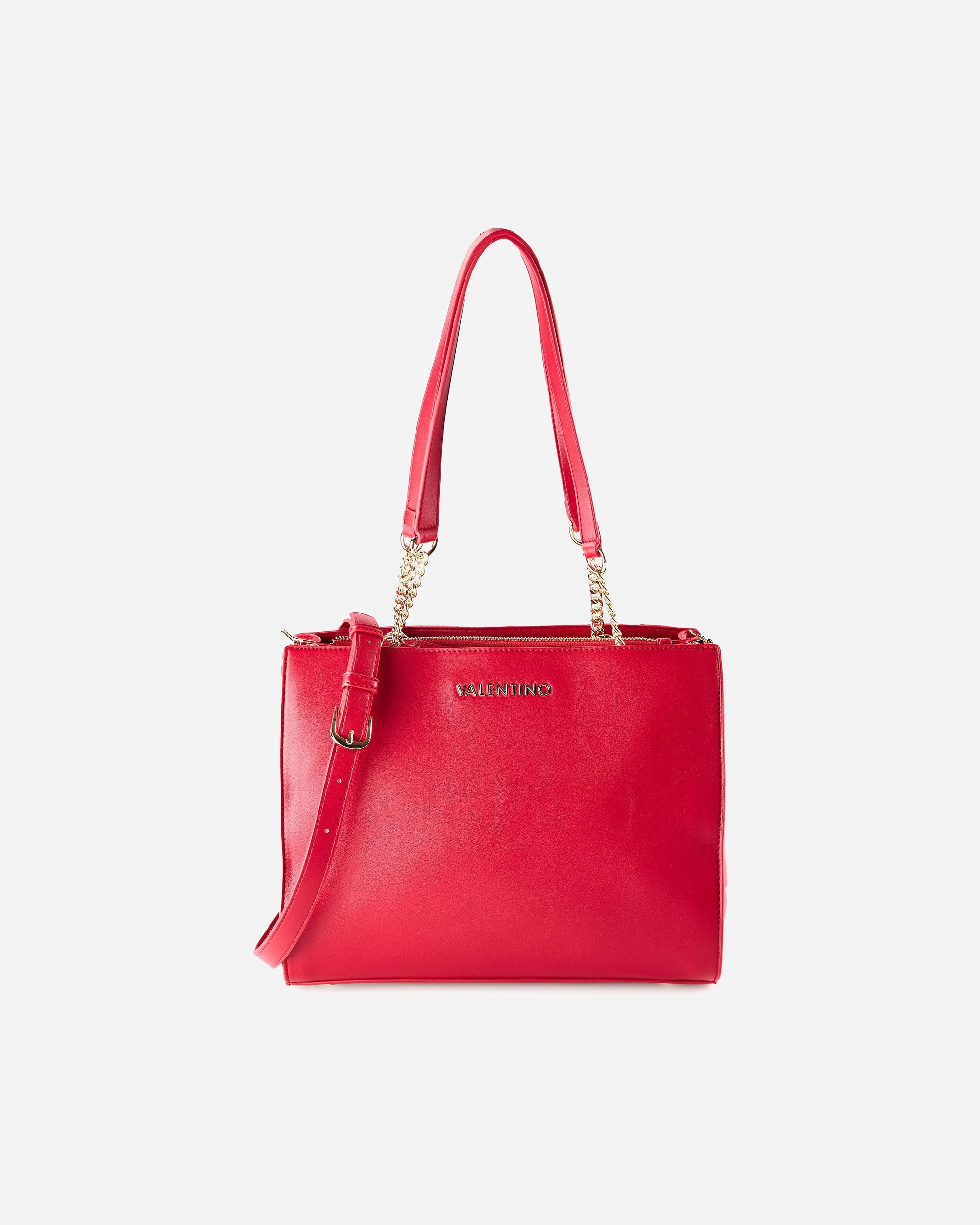 Clutch für Weiblich Valentino Bags Hira Schultertasche rubino