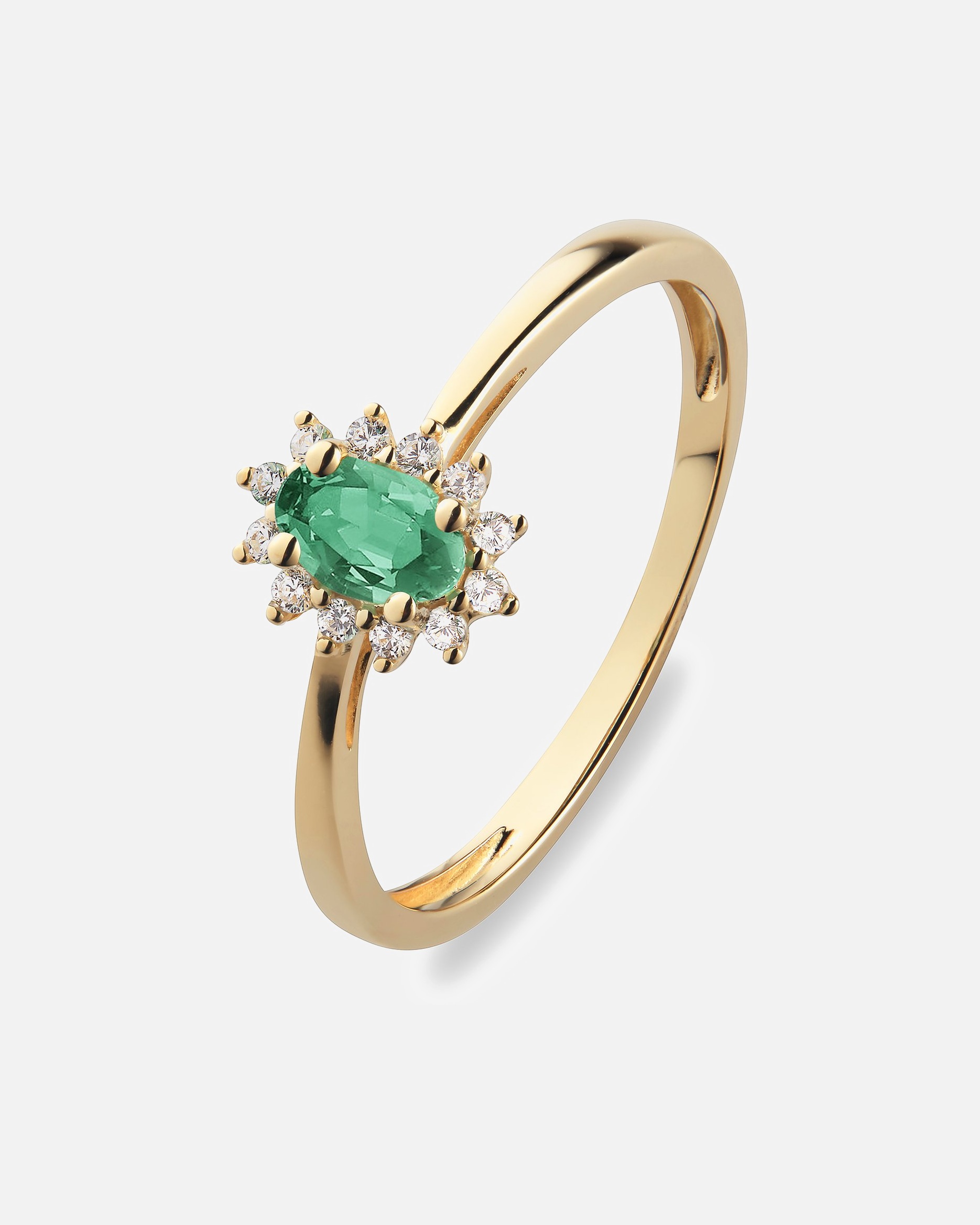 Ring für Weiblich CHRIST Damenring 585er Gelbgold 54