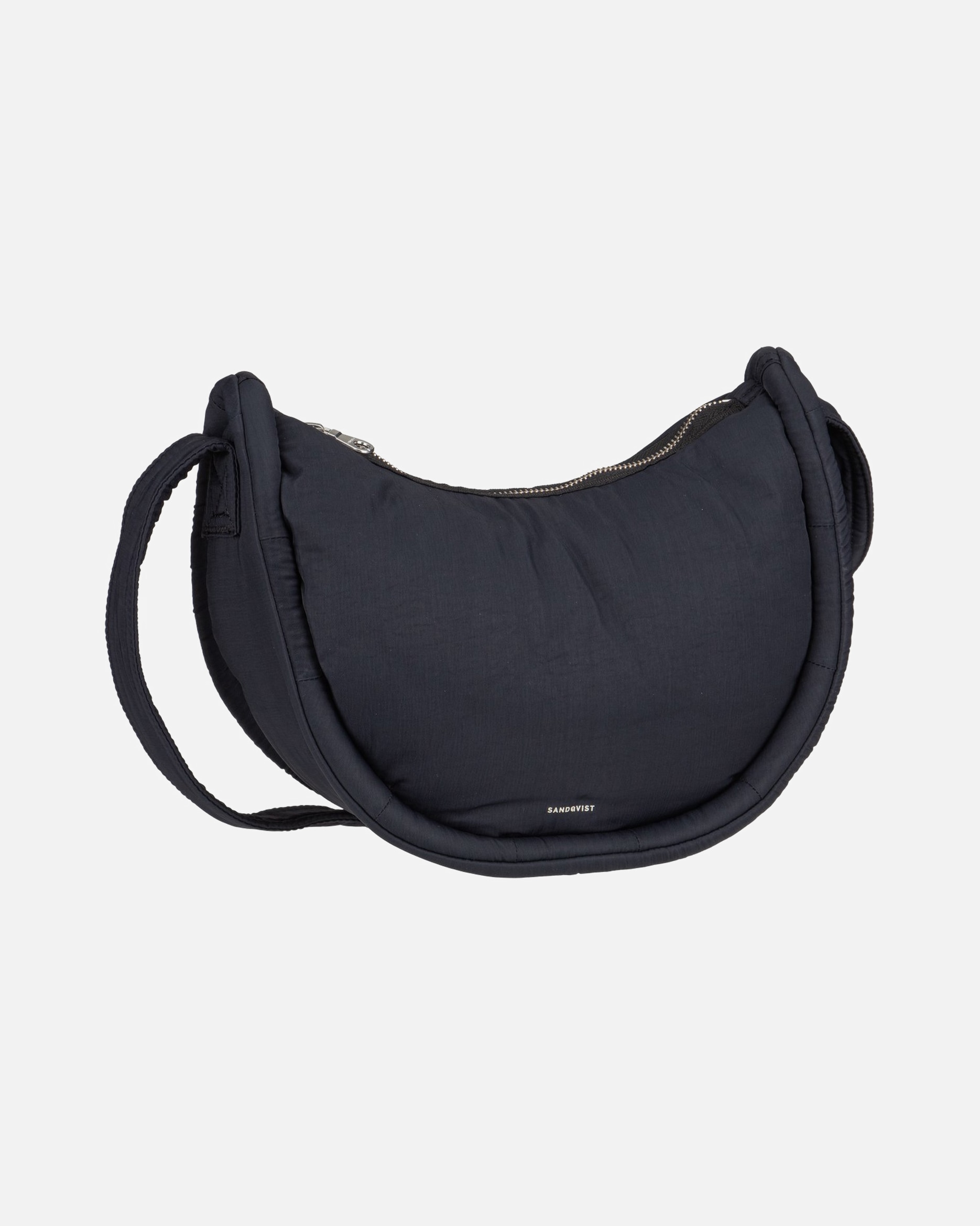 Handtasche für Unisex Sandqvist Handtasche Curve Halfmoon Mini Black