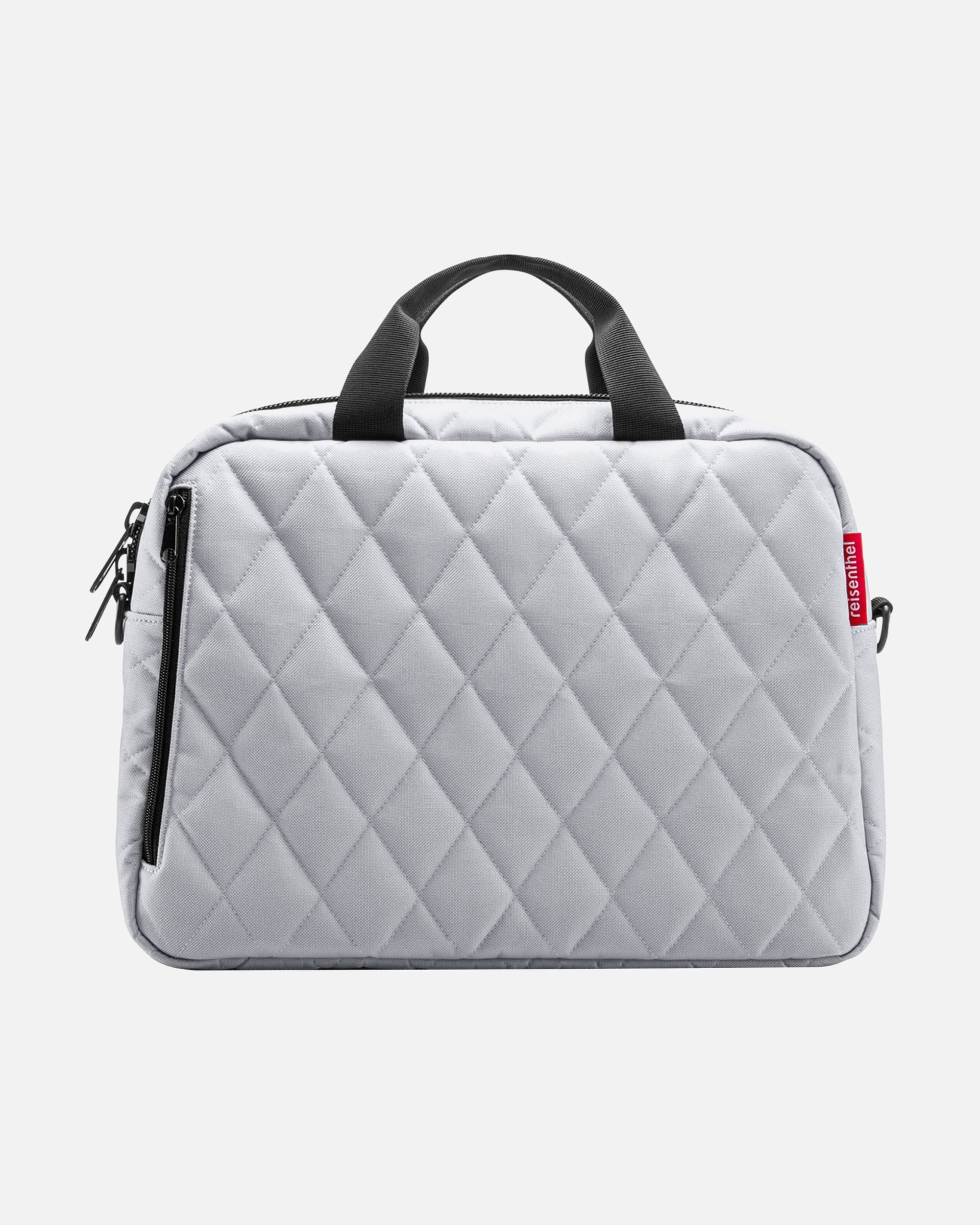 Laptoptasche für Weiblich Reisenthel Aktentasche 40 cm Laptopfach rhombus light grey