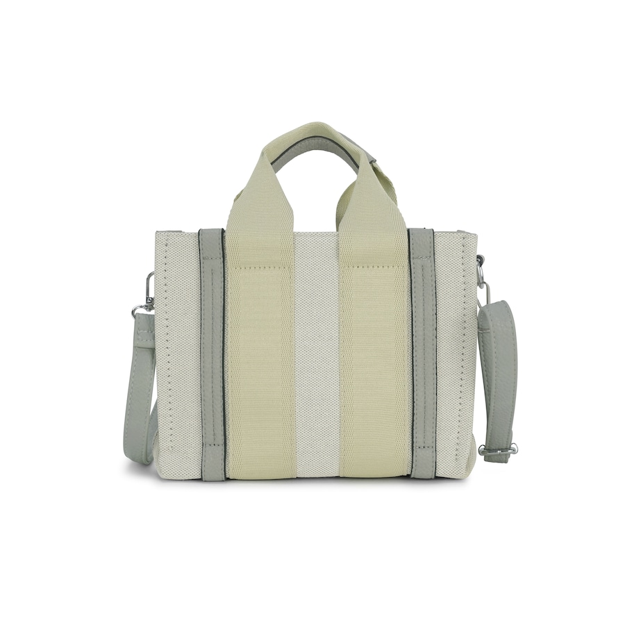HARPA Crossbody-Tasche TAMI Canvas-Streifen grau