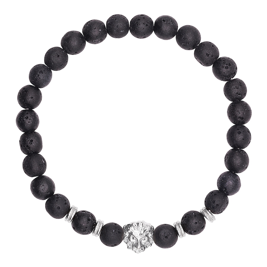 Heideman Armband Enzo schwarz 21 cm Herren