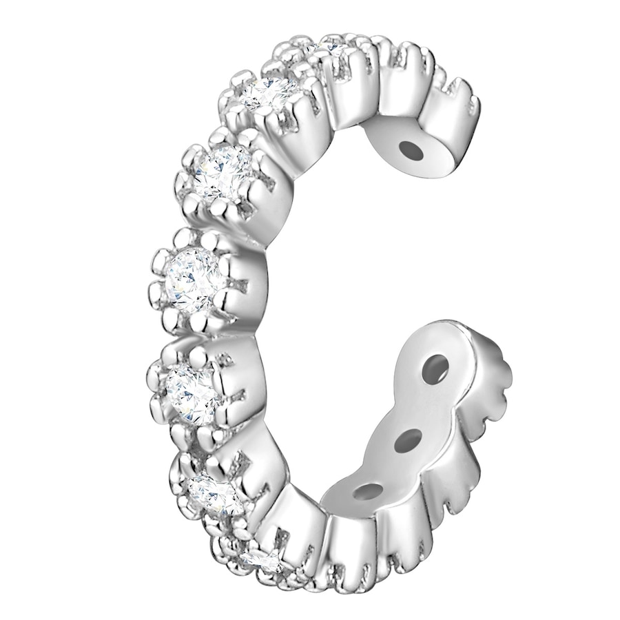 Glanzstücke München Ohrklemme Sterling Silber Zirkonia in 15,1 mm Damen