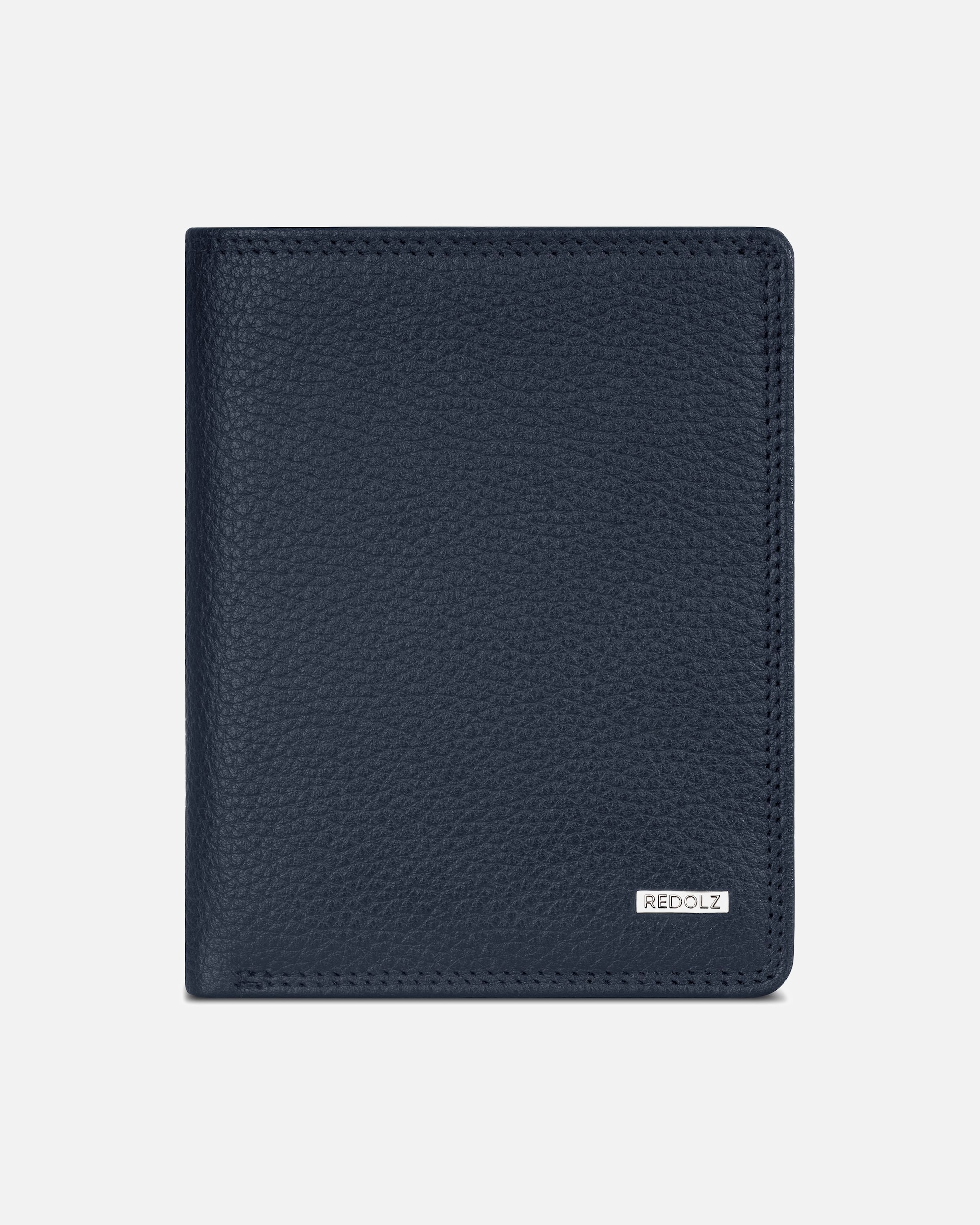 Portemonnaie für Männlich Redolz Leather Essentials Herrengeldbörse navy