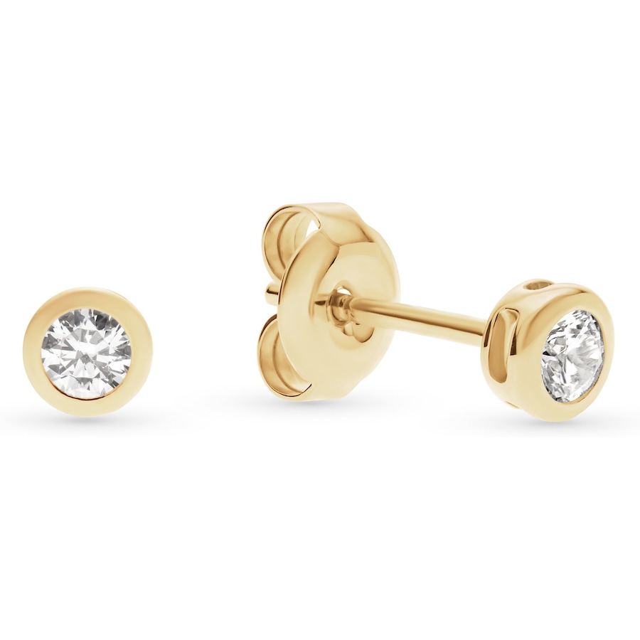 FAVS Ohrstecker 375er Gelbgold One Size Damen