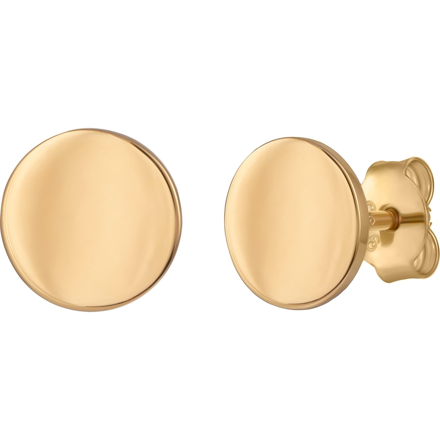 caï Ohrstecker 925er Silber gold Weiss Damen