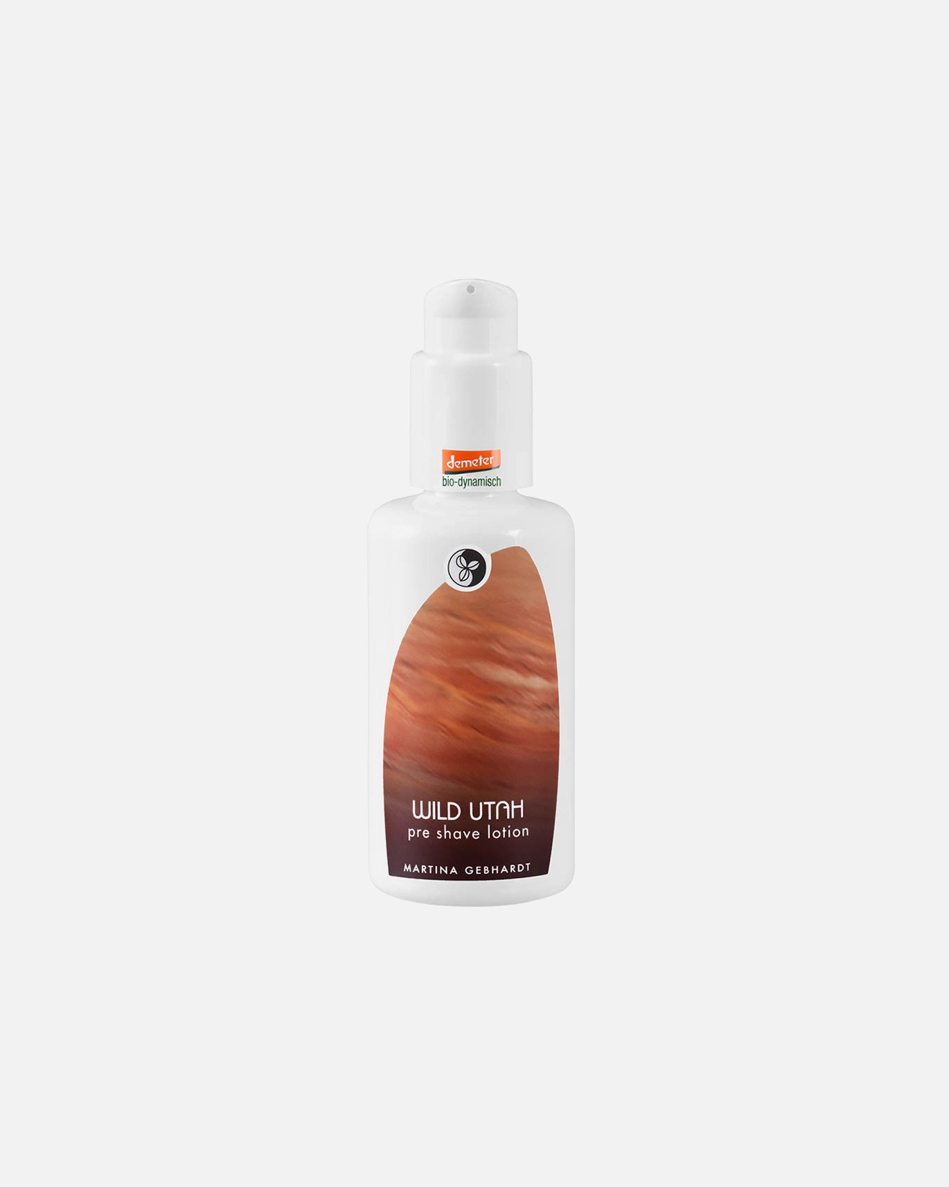 Bodylotion für Männlich Martina Gebhardt Naturkosmetik Wild Utah - Pre-Shave Lotion 100 ml