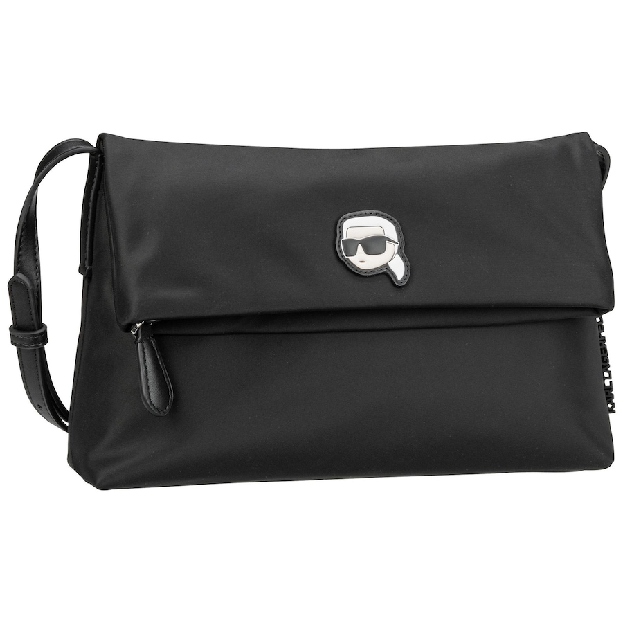 Karl Lagerfeld Beuteltasche K/Ikonik 2.0 Nylon Fold CB Black Schwarz Damen