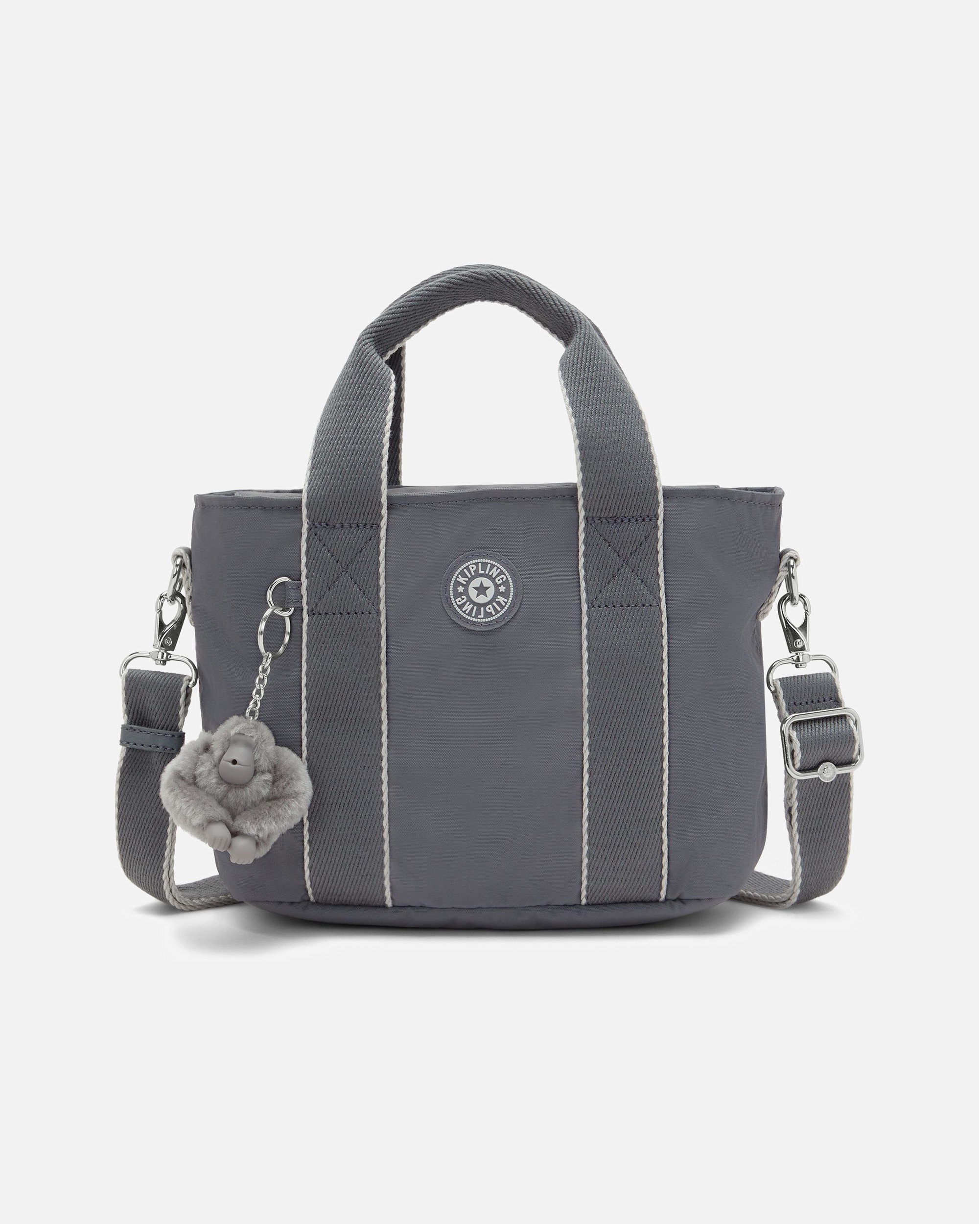 Tasche für Weiblich Kipling Minta Schultertasche moonlit grey