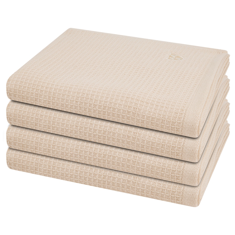 ROSS Handtuch-Set Pique (4er Set) Natur Nude