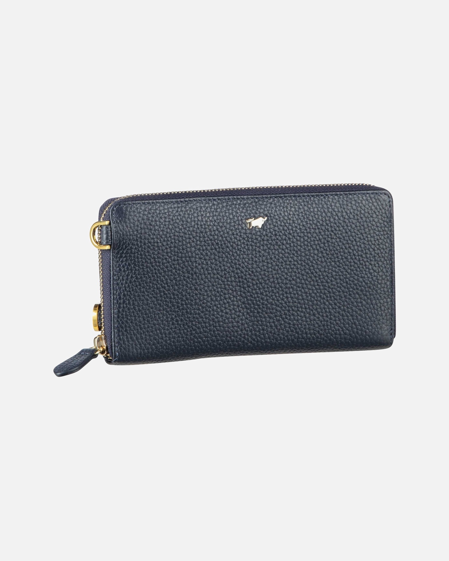 Portemonnaie für Weiblich Braun Büffel Langbörse Asti 50457 Navy