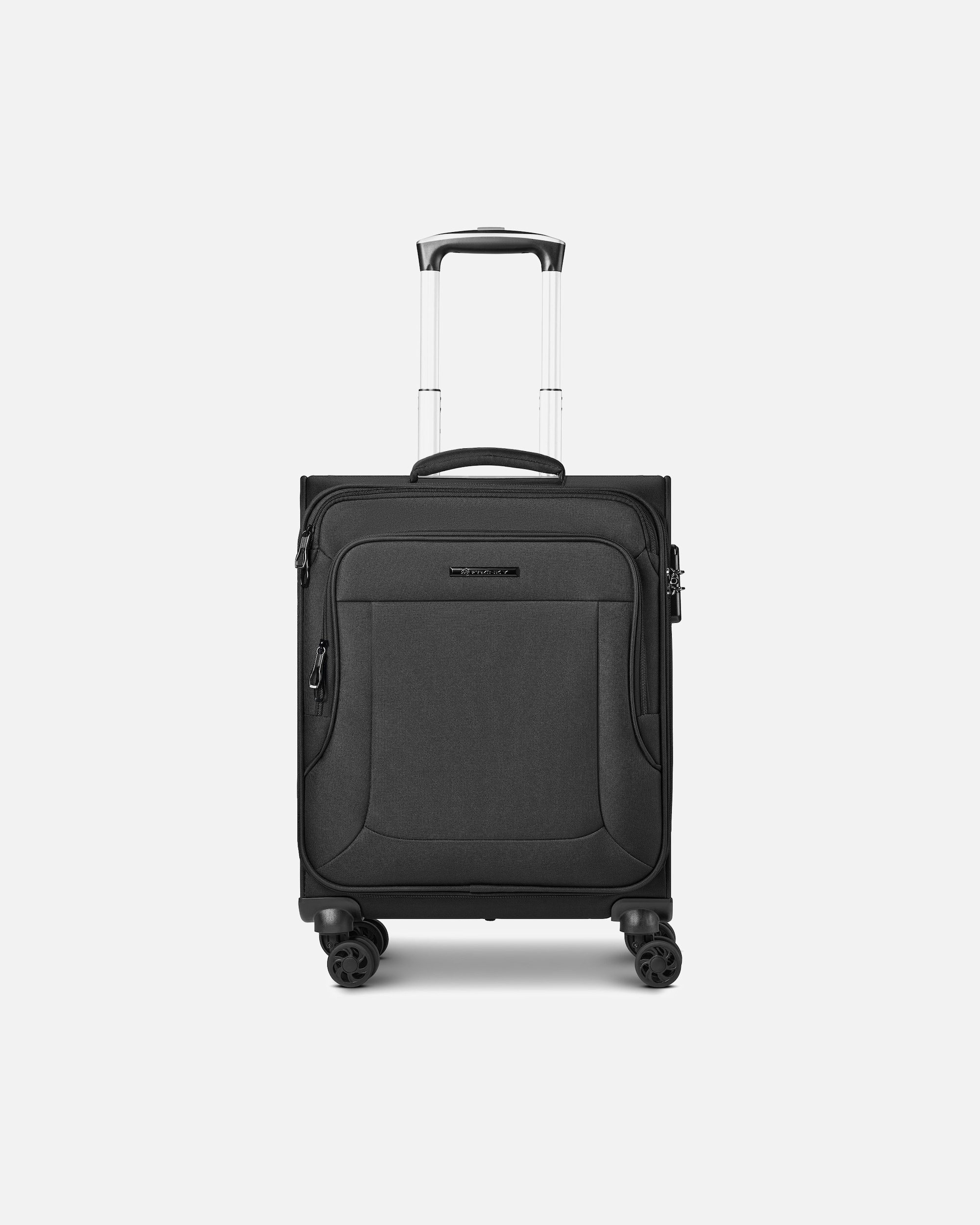 Handgepäckkoffer für Männlich Franky Melbourne 3.0 4-Rollen Kabinentrolley 55 cm black