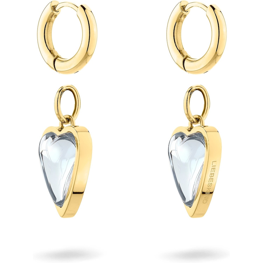 Liebeskind Ohrstecker Edelstahl gold Damen