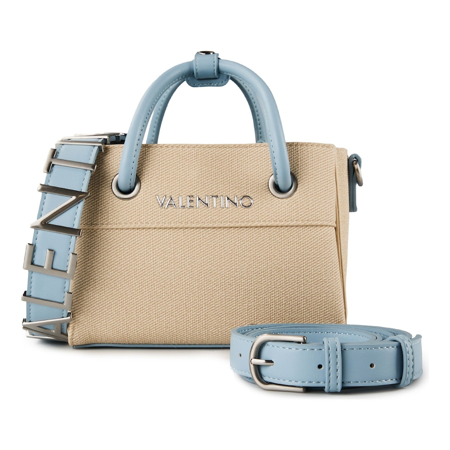 Valentino Bags Alexia Summer Shopper naturale-avio Grau Damen