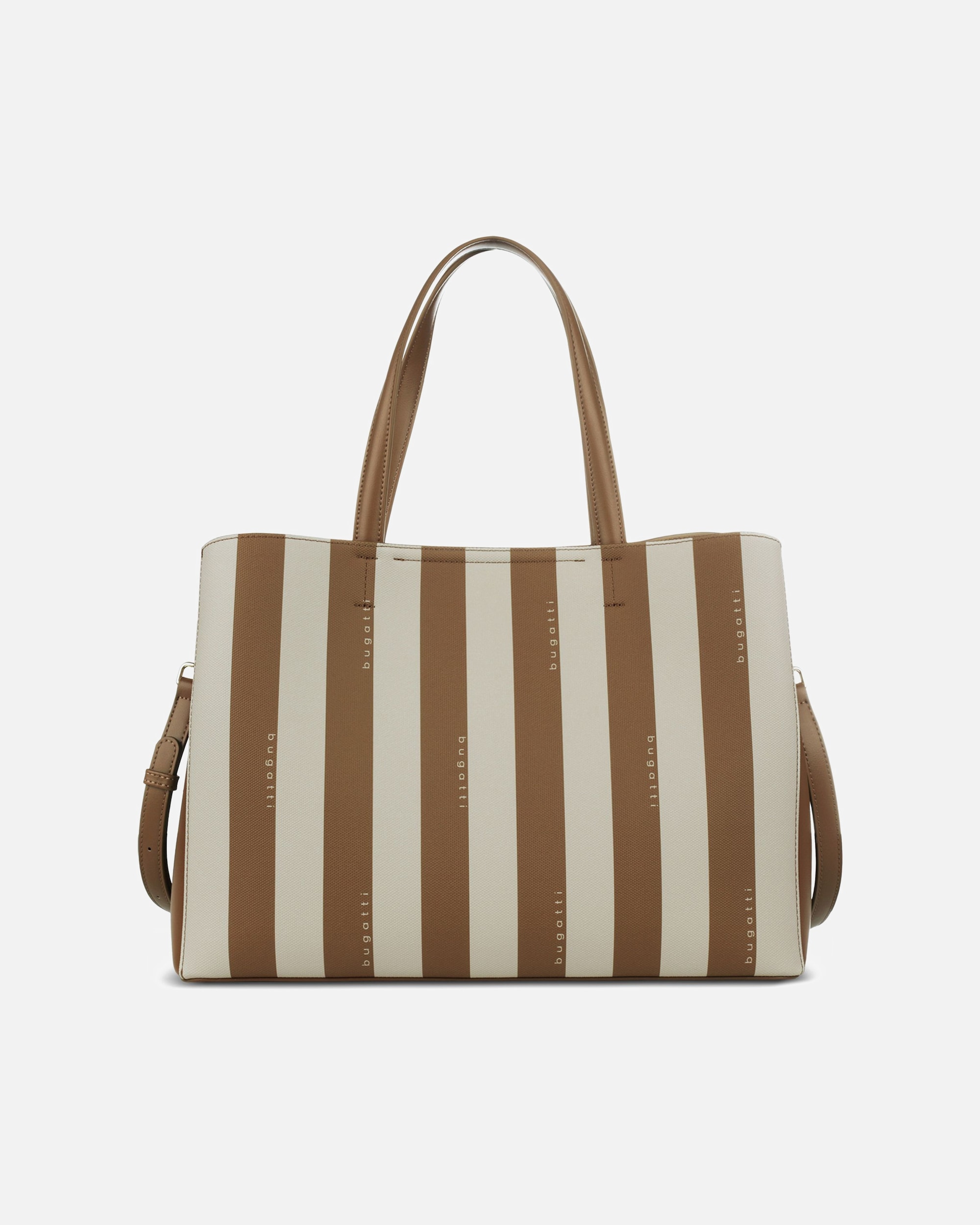 Tasche für Weiblich Bugatti Cleo Shopper cognac