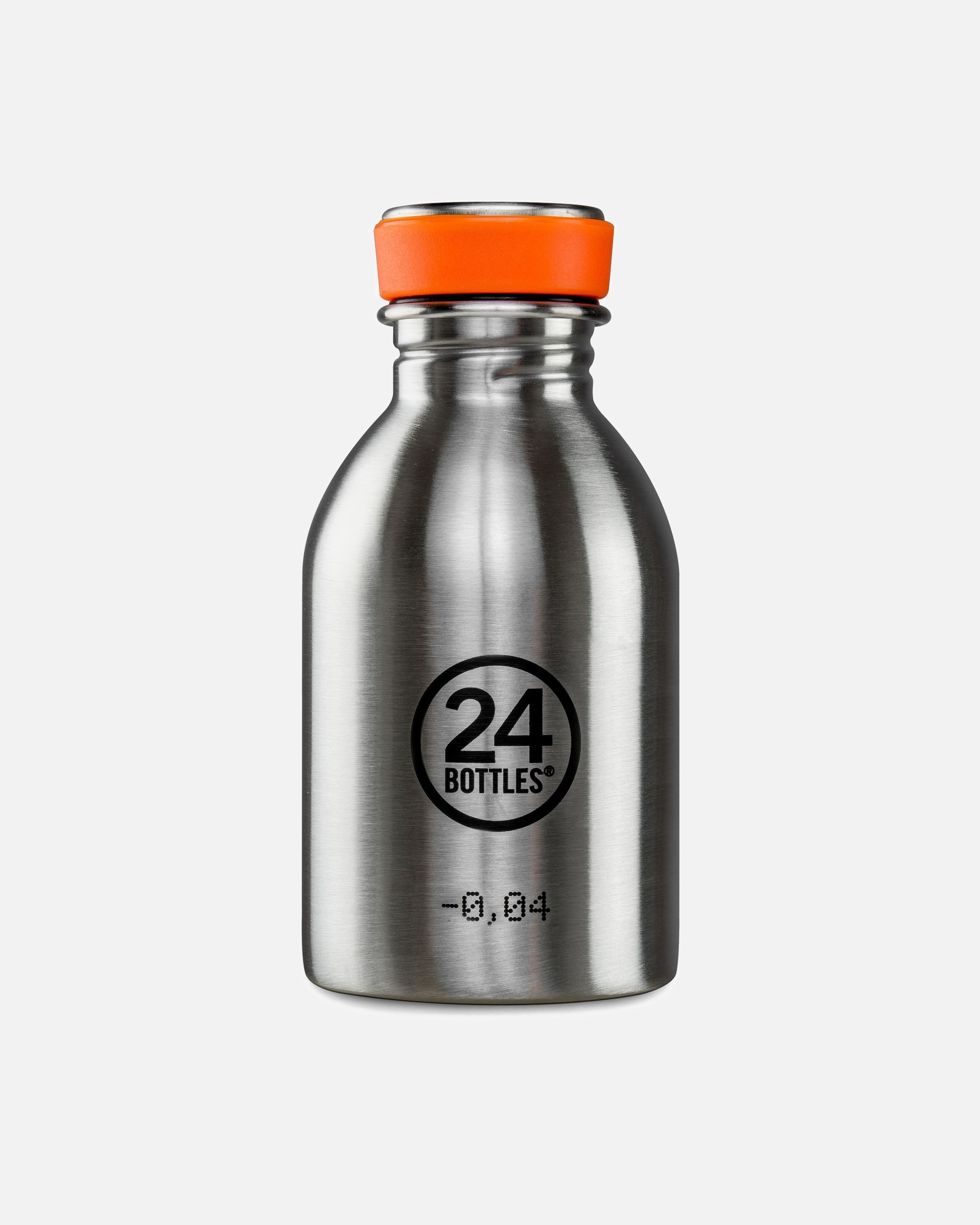 Trinkflasche für Männlich 24Bottles Urban Trinkflasche 250 ml steel
