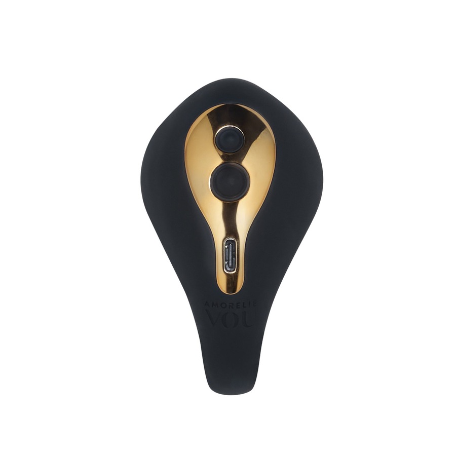 Amorelie Duplico C-Shape Paarvibrator Schwarz