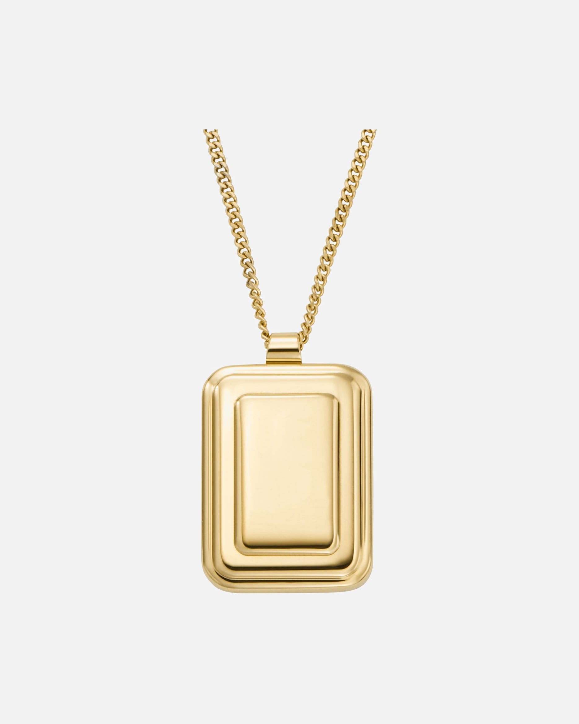 Halskette für Weiblich Fossil Kette Edelstahl One Size