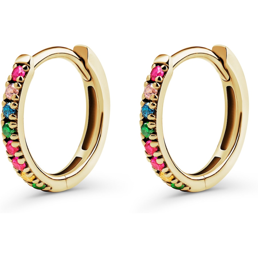 FAVS Creolen 375er Gelbgold One Size Damen