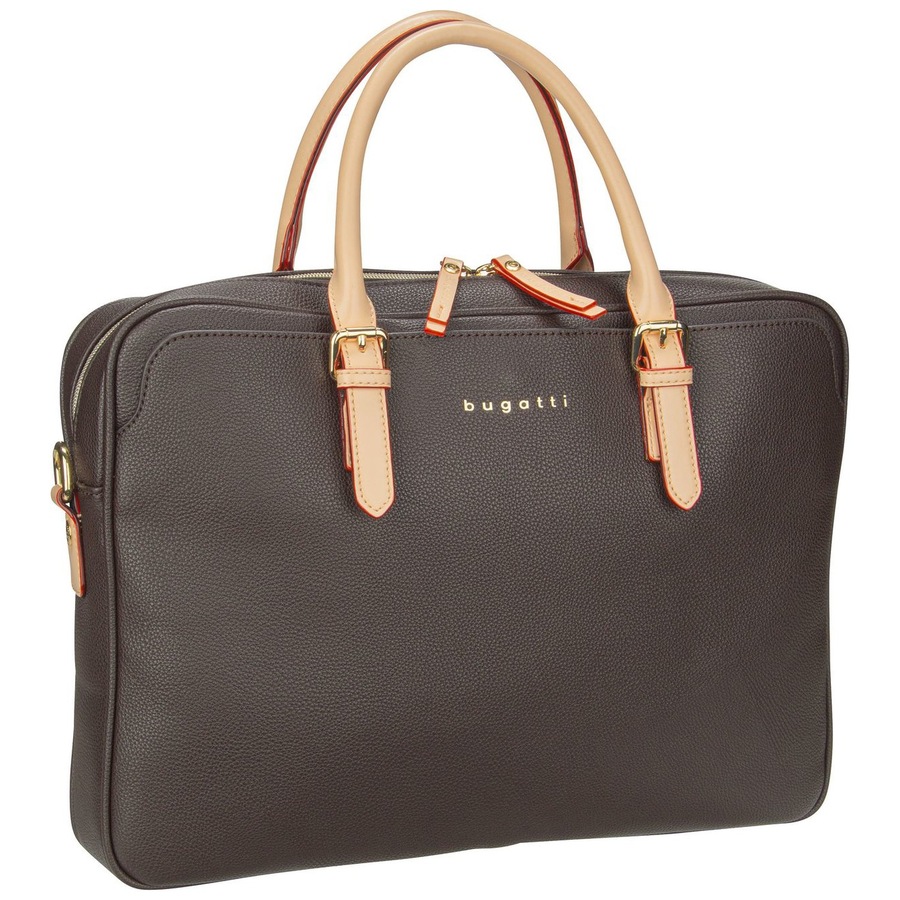 Bugatti Aktentasche Ella Dunkelbraun Braun Damen