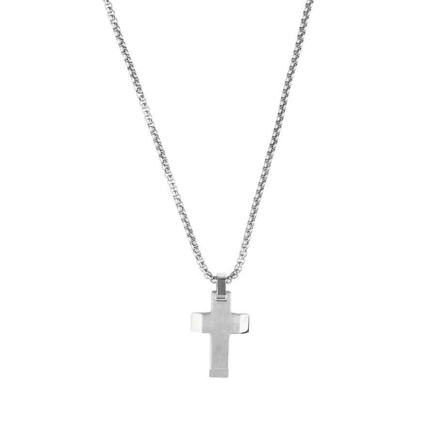 Tom Tailor Kette mit Anhänger silber Herren