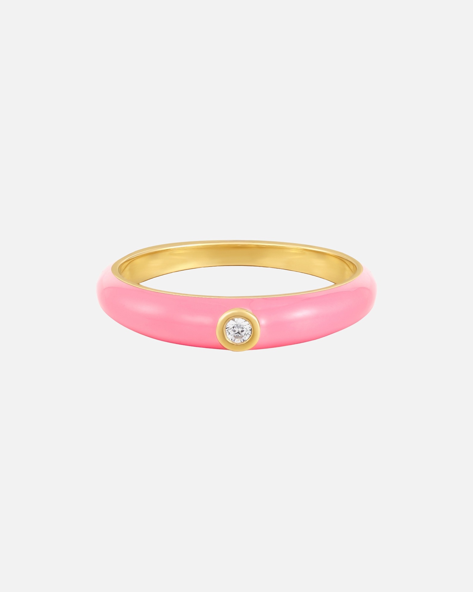 Ring für Weiblich Glanzstücke München Ring Sterling Silber Zirkonia in Gelbgold 56