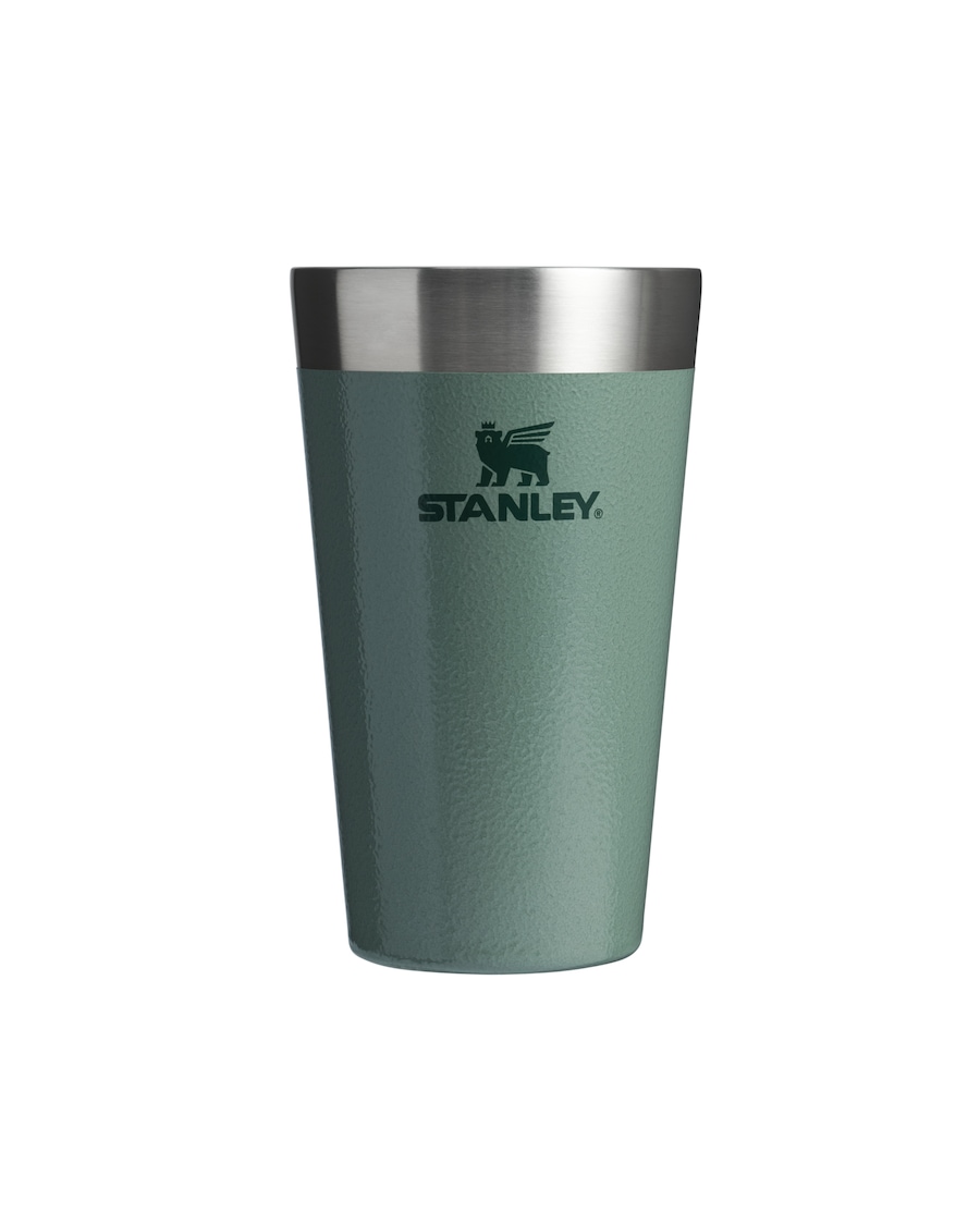 Stanley Thermobecher - 0,47L STACKING TUMBLER Hammertone Green Grau