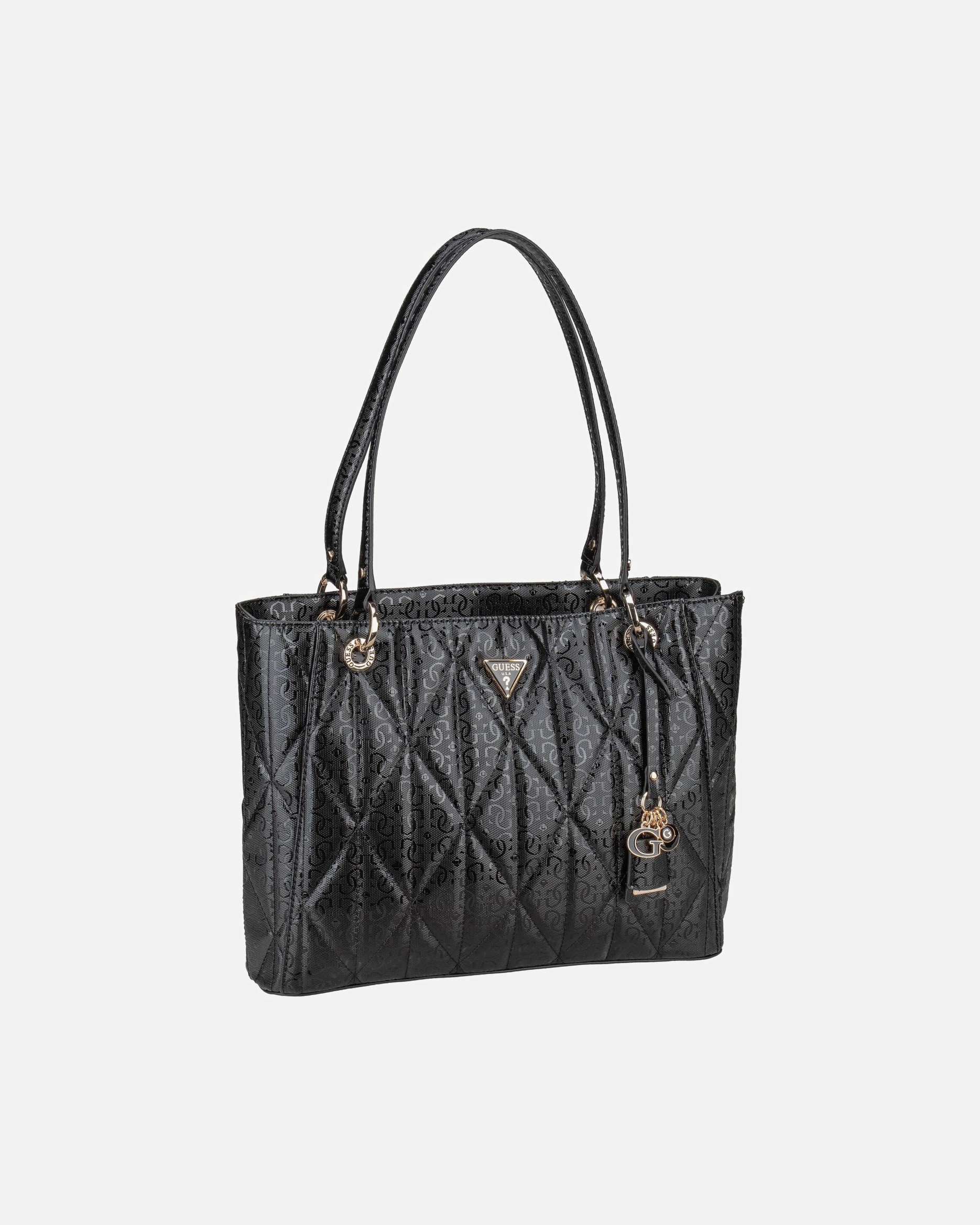 Handtasche für Weiblich Guess Handtasche Aldina Noel TO Black