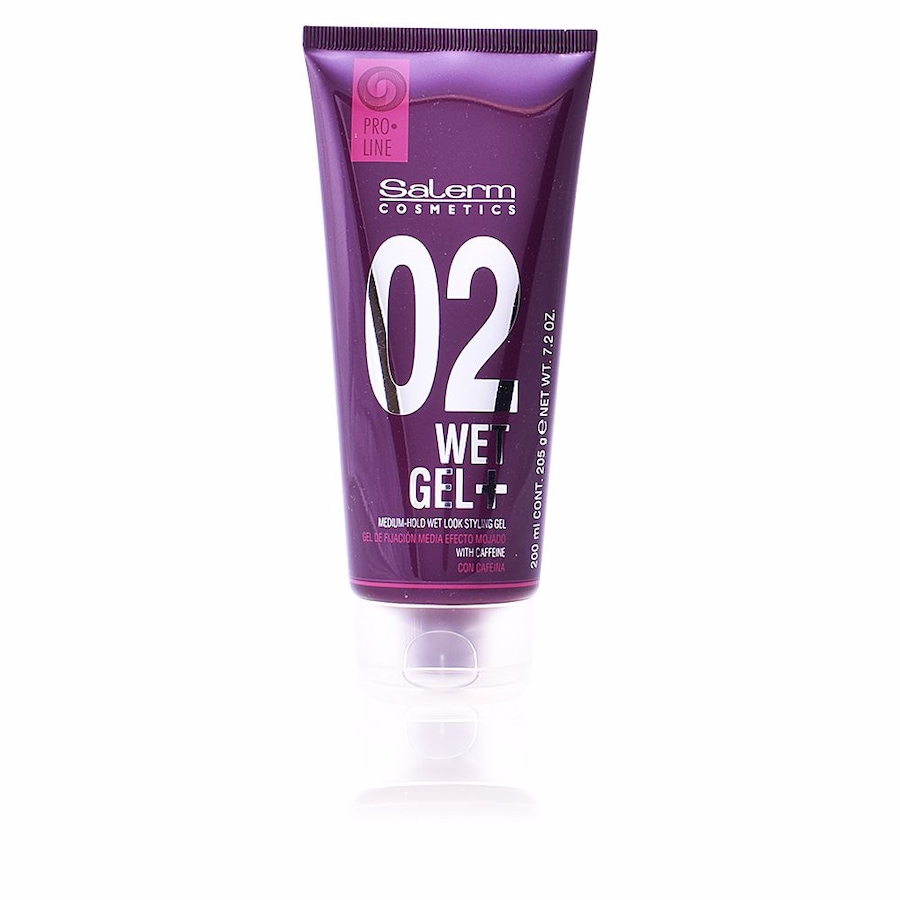 Salerm WET GEL+ medium hold wet look styling gel 200 ml
