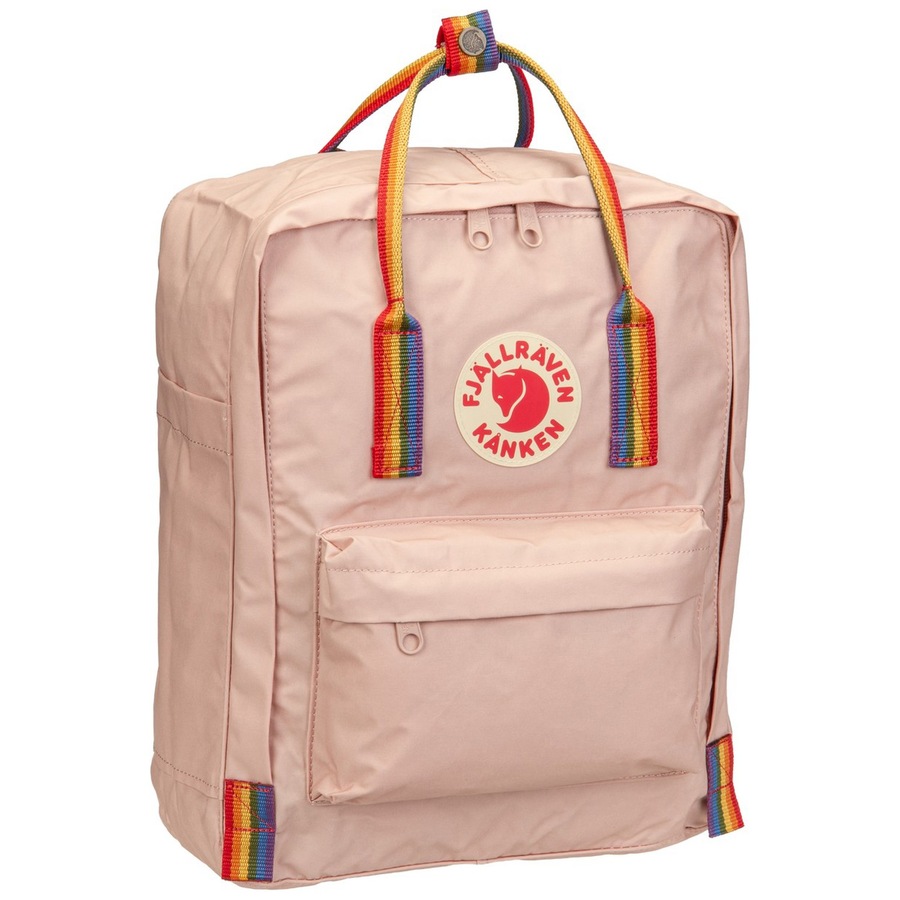 Fjällräven Rucksack Kanken Rainbow Chalk Rose-Rainbow Nude