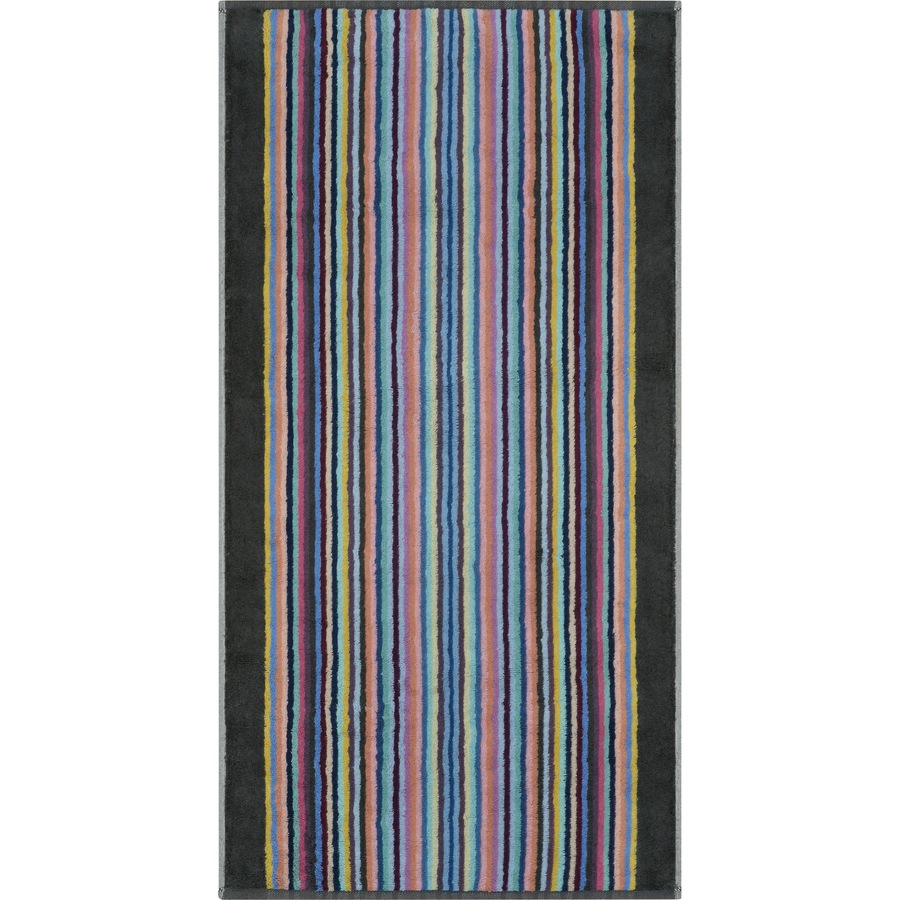 Cawö Handtücher Remake Streifen 2022 anthrazit-multicolor - 18 Duschtuch 70x140 cm