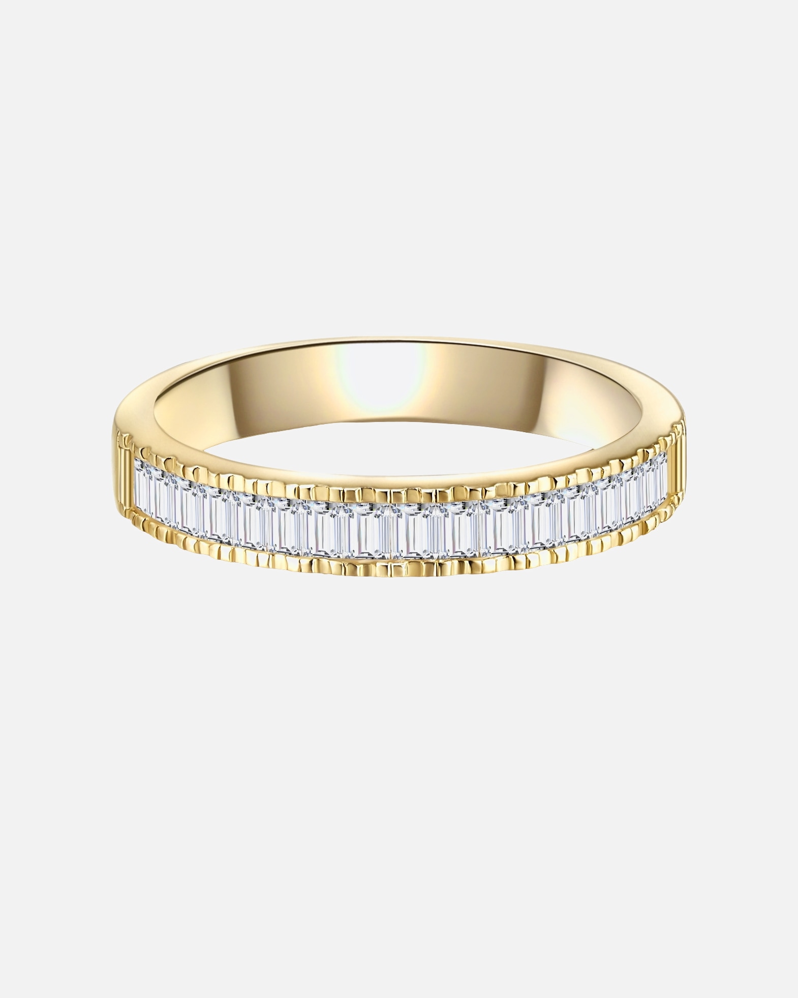 Ring für Weiblich Glanzstücke München Ring Sterling Silber gelbgold Zirkonia weiß 48