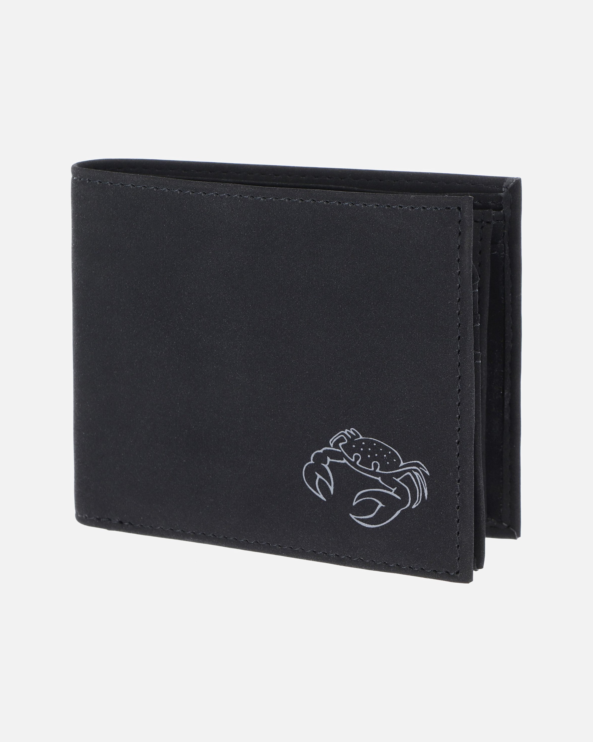 Portemonnaie für Männlich oxmox New Cryptan Geldbörse schwarz-crab 2.0grey