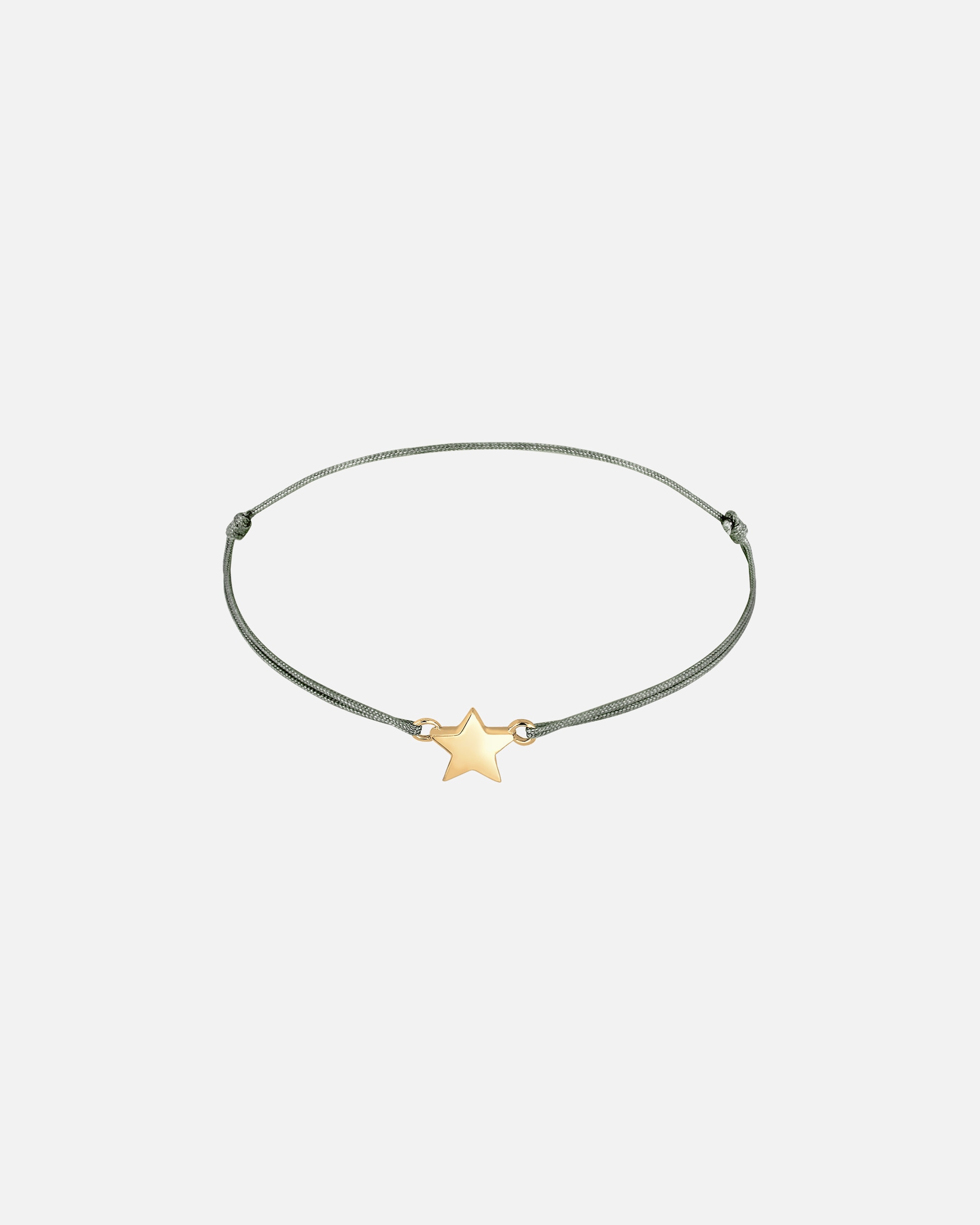 Armband für Weiblich Elli Stern Astro Symbol Nylon Band 925 Sterling Silber 16