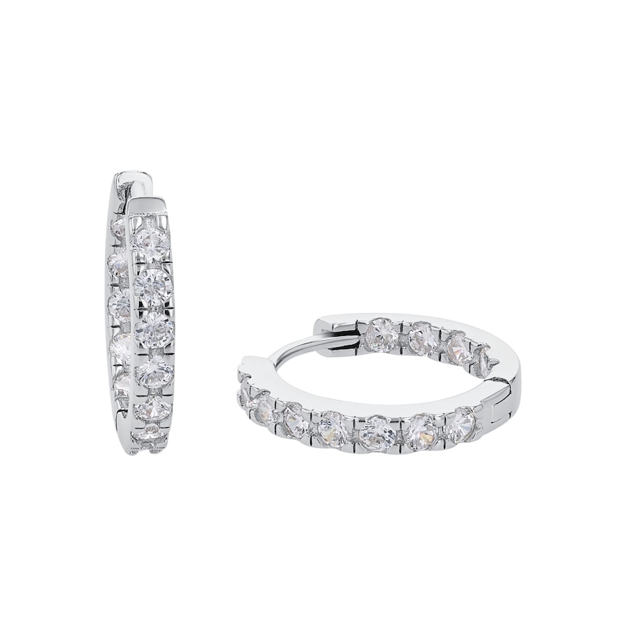 amor Creolen Silber Damen