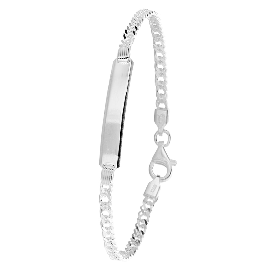 Lucardi Armband 925 Silber - 19.0 Damen