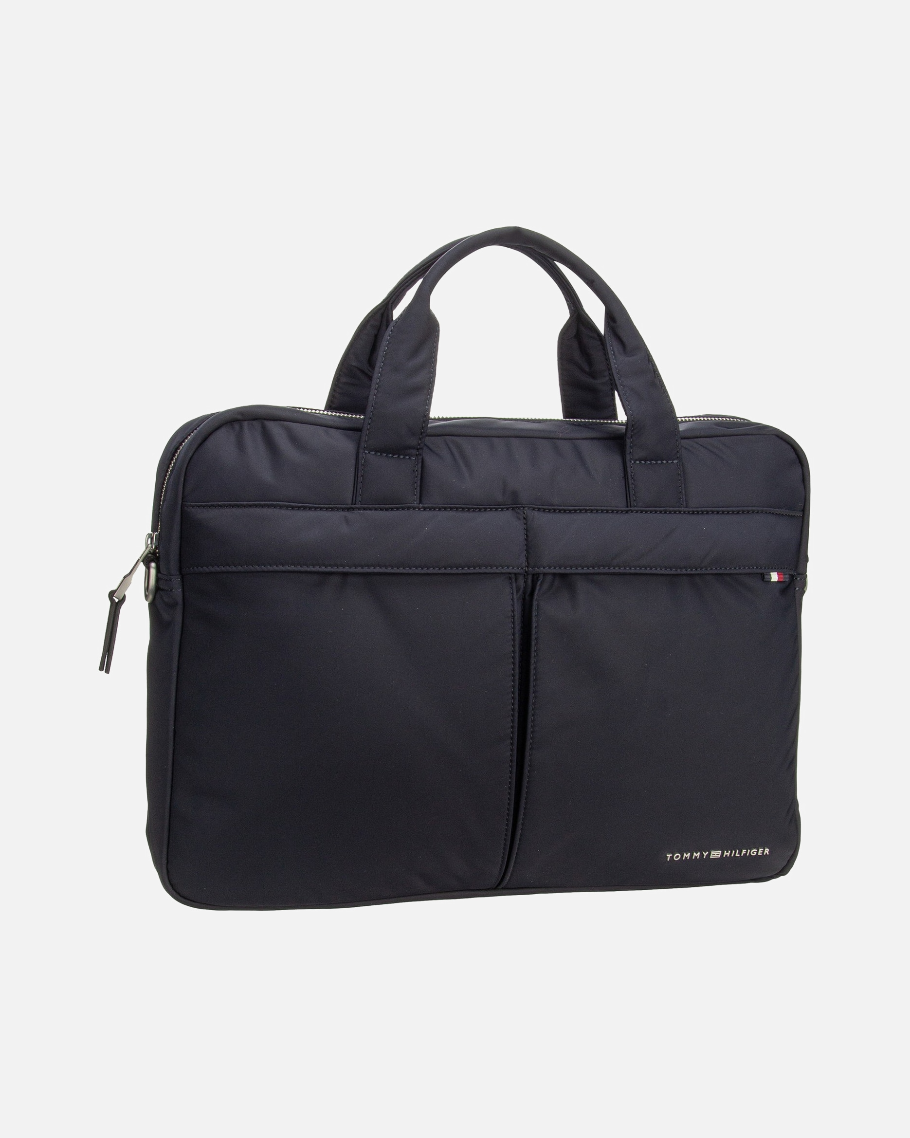 Laptoptasche für Männlich Tommy Hilfiger Aktentasche TH Signature Computer SP24 Space Blue