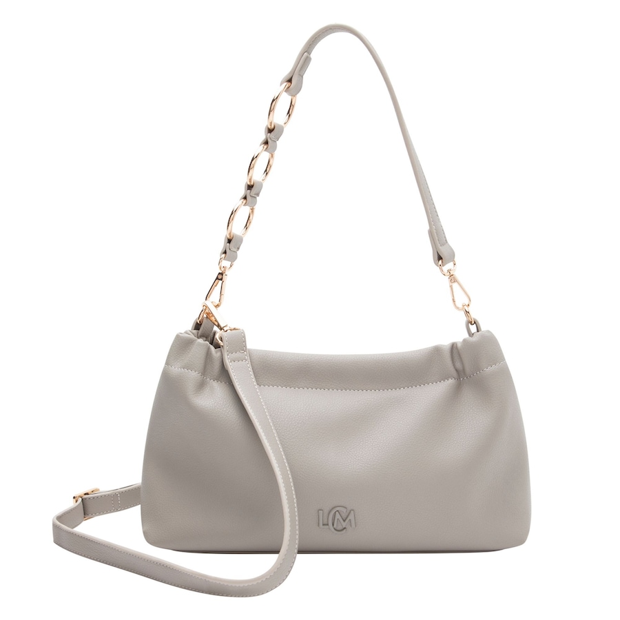 L.CREDI Pamira Schultertasche stone Grau Damen