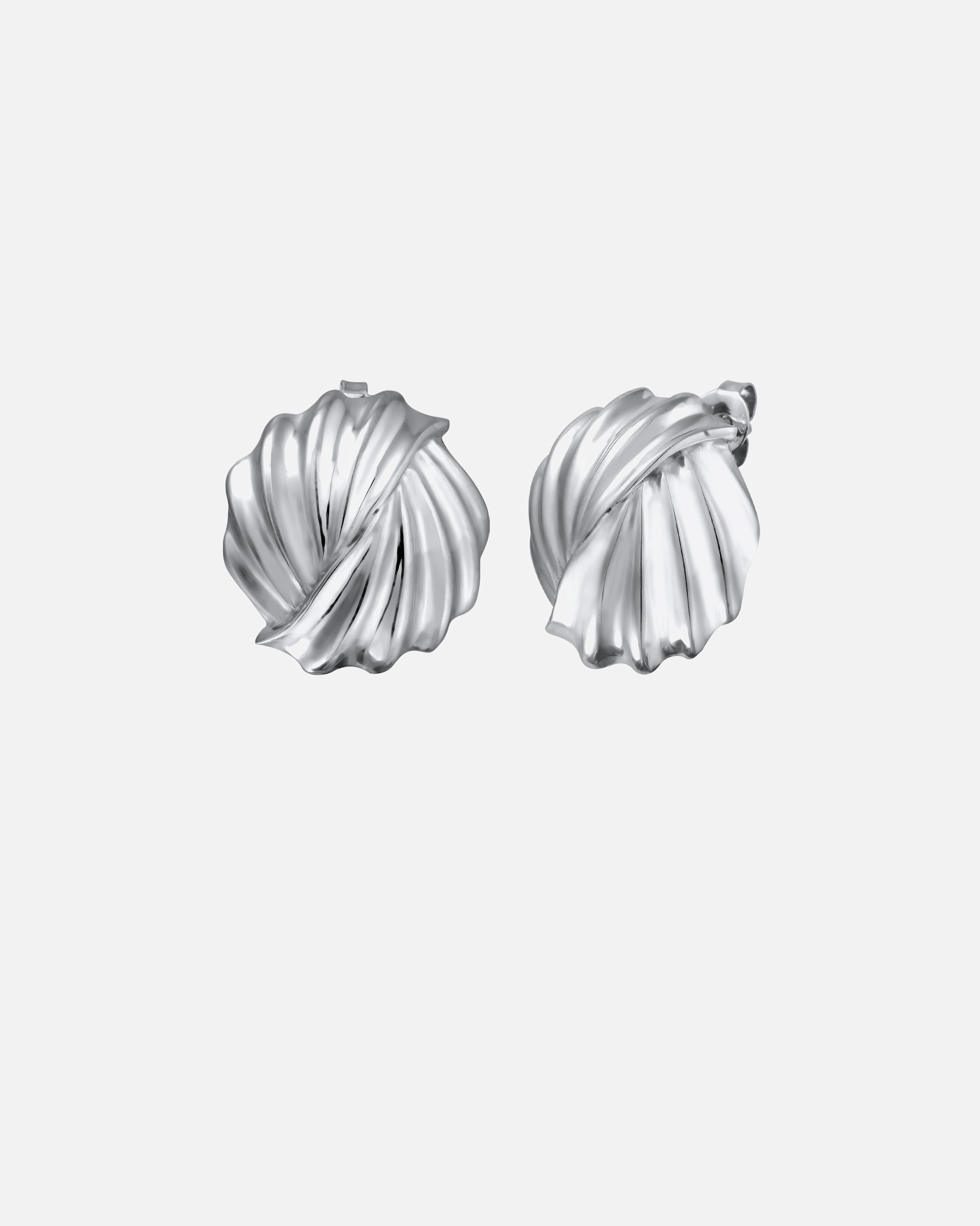 Ohrringe für Weiblich Elli Ohrstecker Riffeldesign 925 Sterling Silber silberfarben