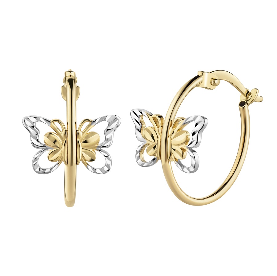 Fascination by Ellen K. Creolen 585/- Gold ohne mehrfarbig Damen