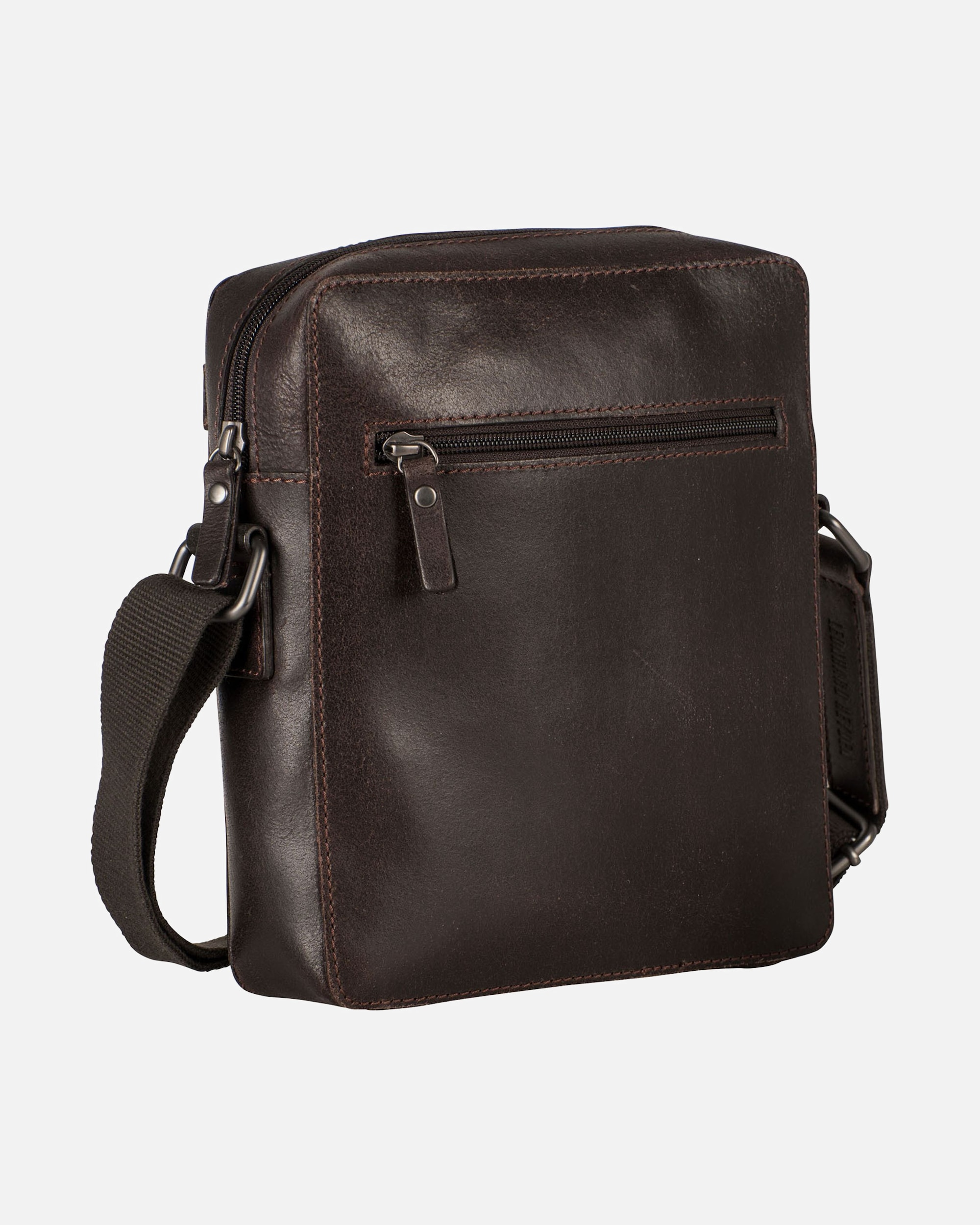 Handtasche für Männlich Leonhard Heyden Dakota Umhängetasche braun