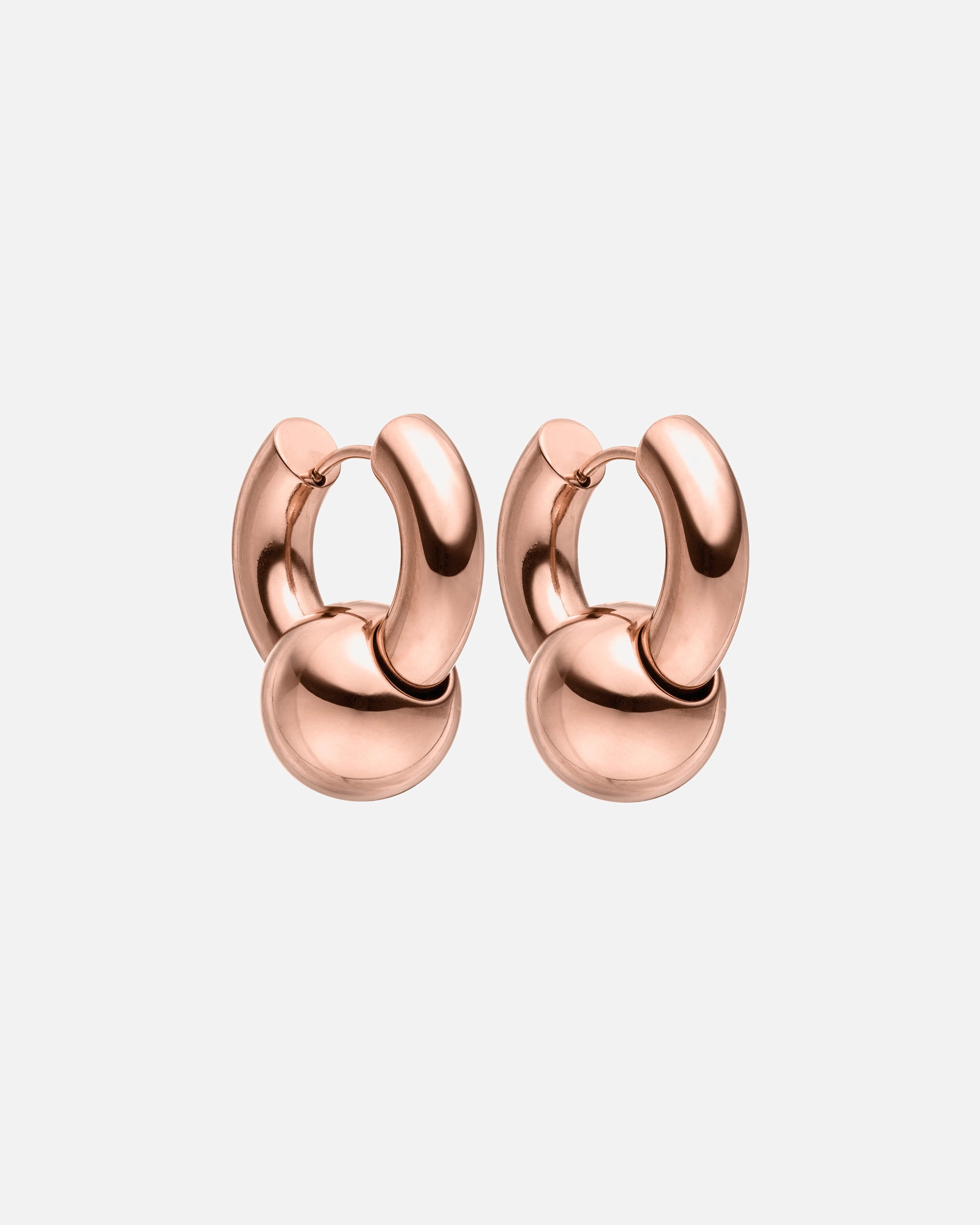 Ohrringe für Weiblich Purelei Orbit Ohrringe 100% Edelstahl Rosegold
