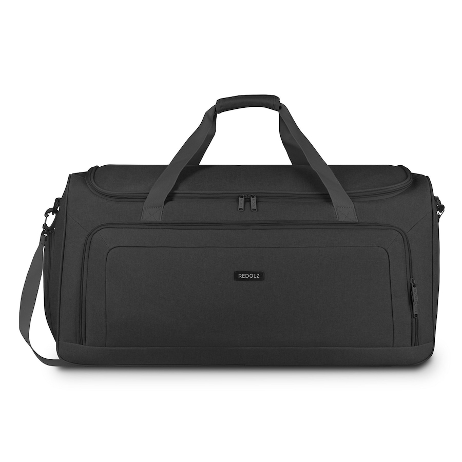 Redolz Essentials 12 Weekender Reisetasche 70 cm mit Schuhfach black Schwarz Herren
