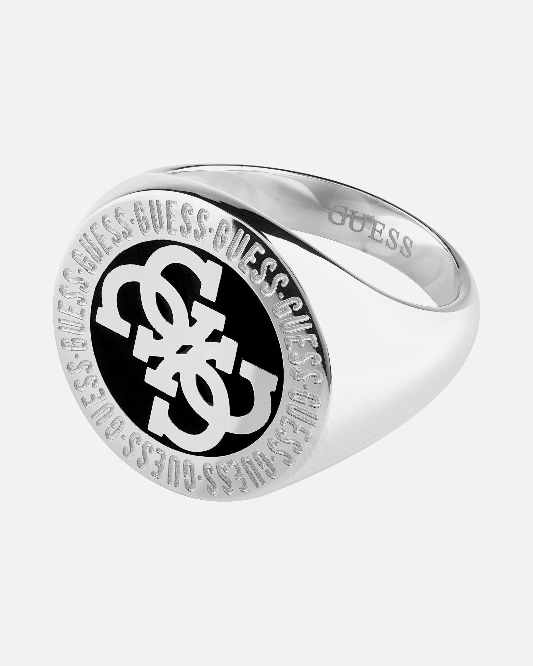 Ring für Männlich Guess Herrenring Edelstahl 64