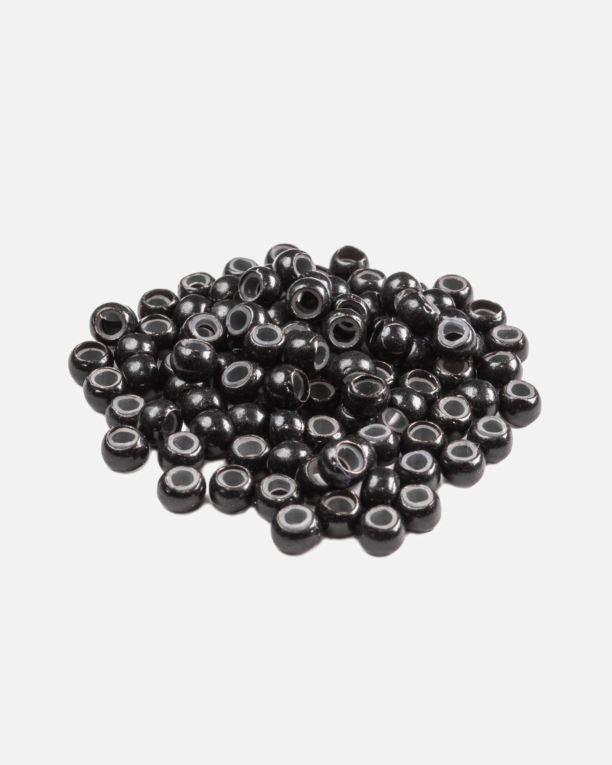 Extensions für Weiblich hair2heart Nanoringe für Nanoring Extensions Haarverlängerung - mit Silikoneinlage #1 Schwarz