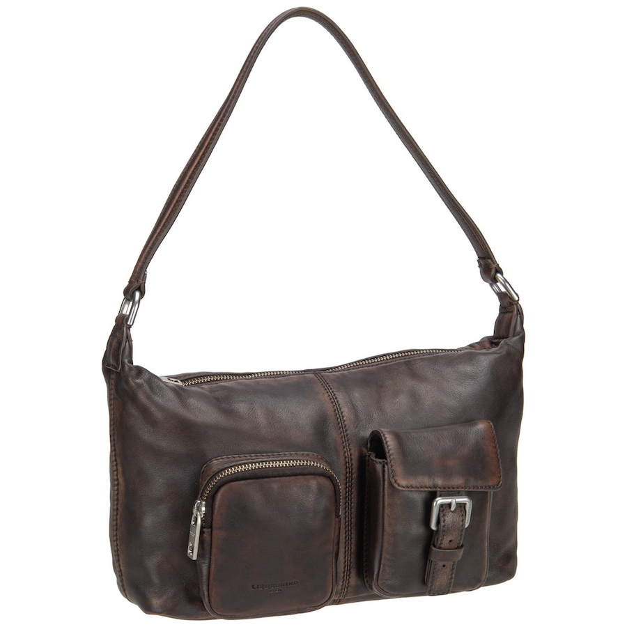 Liebeskind Handtasche Andrea Hobo S Lamp Snowcem Roasted Coconut Braun Damen